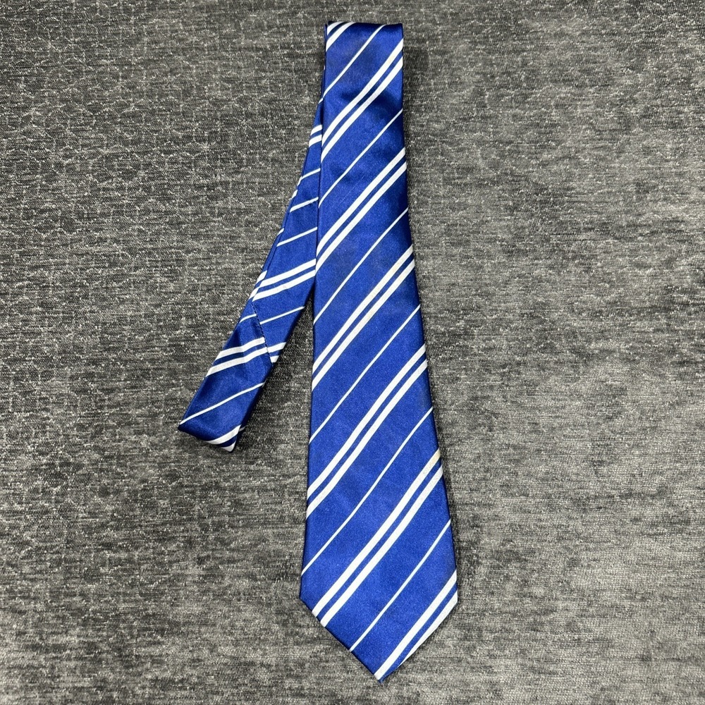 Harry Potter Adult Blue White Striped Ravenclaw‎ Costume/Uniform Tie